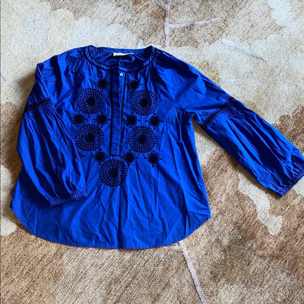 Tory Burch Embroidered Blouse